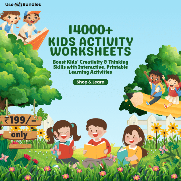 Kids Activity Worksheets