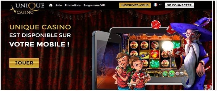 Un aperçu de win unique casino application